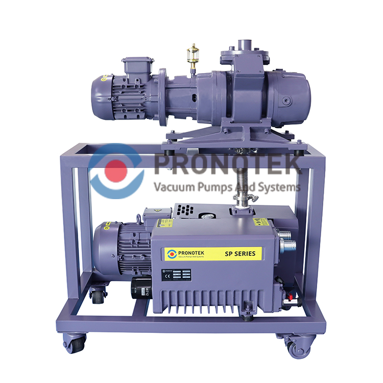 Front stage vacuum system