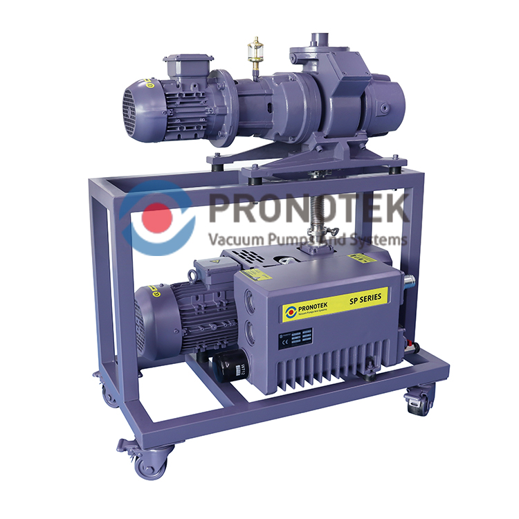 Front stage vacuum system