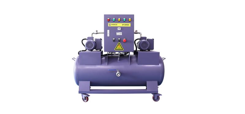 Central vacuum station